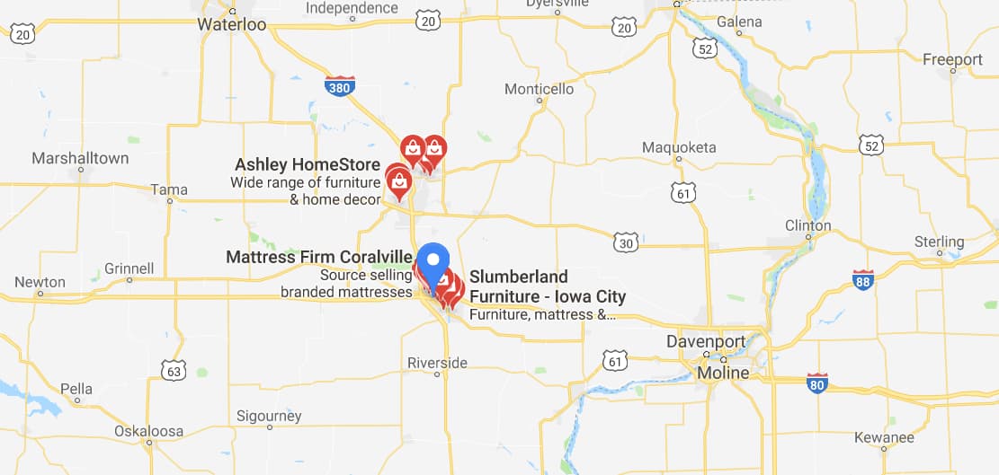 mattress stores in coralville ia