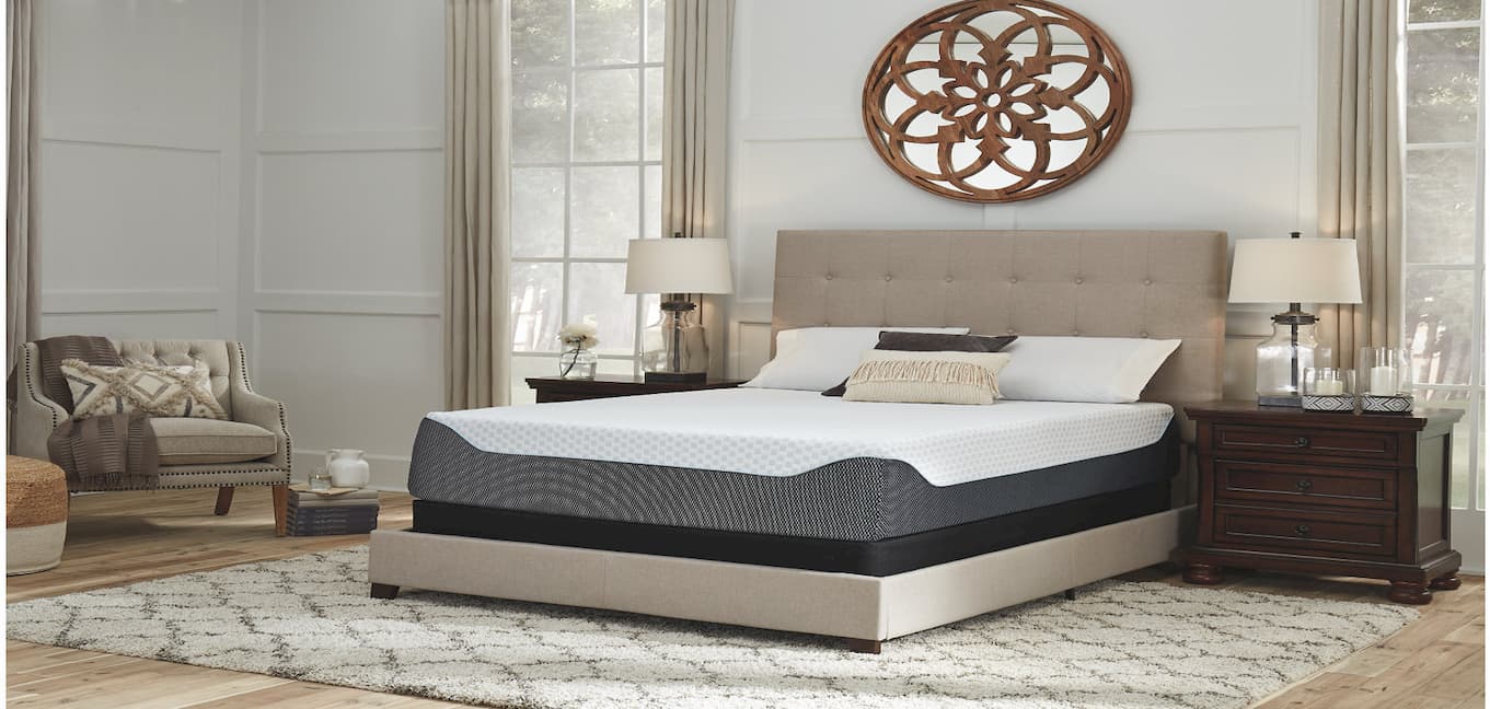 ashley sleep memory foam mattress firm reviews