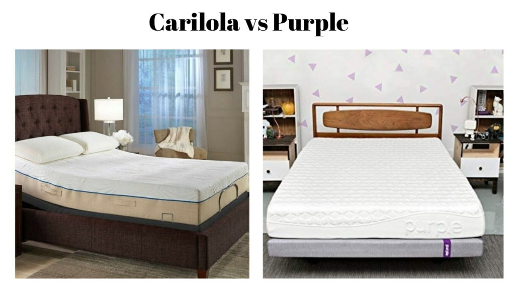 cariloha mattress vs purple mattress